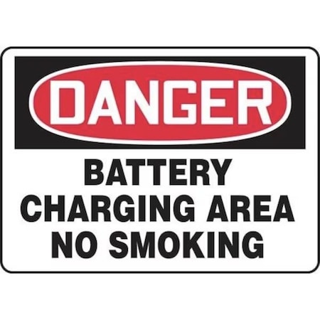 Accuform OSHA DANGER SAFETY SIGN BATTERY MCHL220XP MCHL220XP